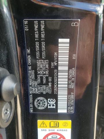 2016 LEXUS RX 350 BASE  