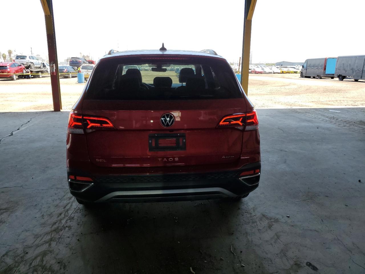 2022 Volkswagen Taos Sel VIN: 3VVJX7B27NM019223 Lot: 68252405