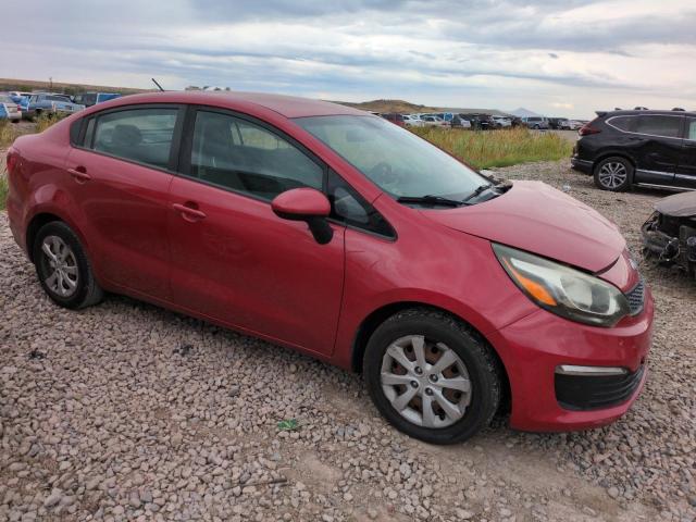 Sedans KIA RIO 2017 Red