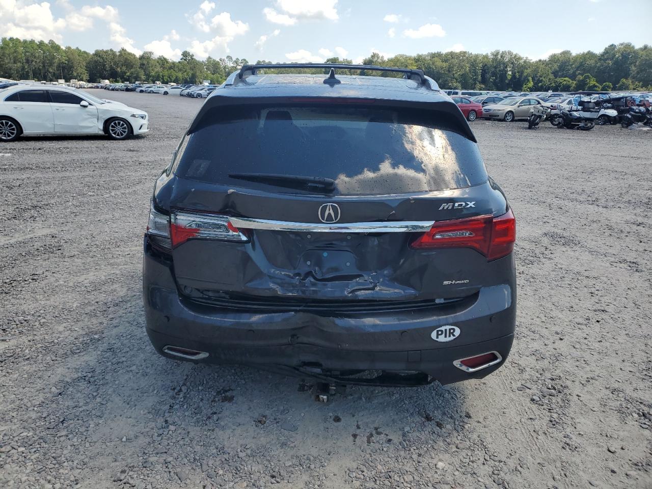 2016 Acura Mdx Advance VIN: 5FRYD4H93GB057871 Lot: 71038955