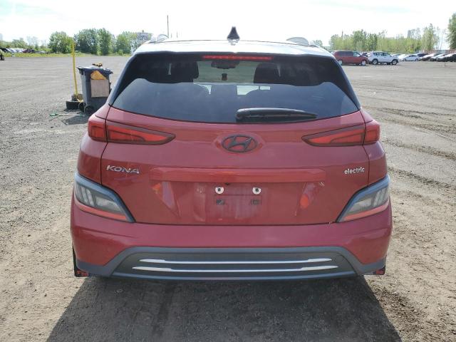  HYUNDAI KONA 2022 Czerwony