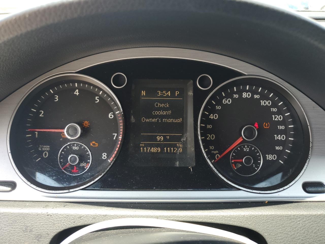 2013 Volkswagen Cc Sport VIN: WVWBP7ANXDE515085 Lot: 69062785