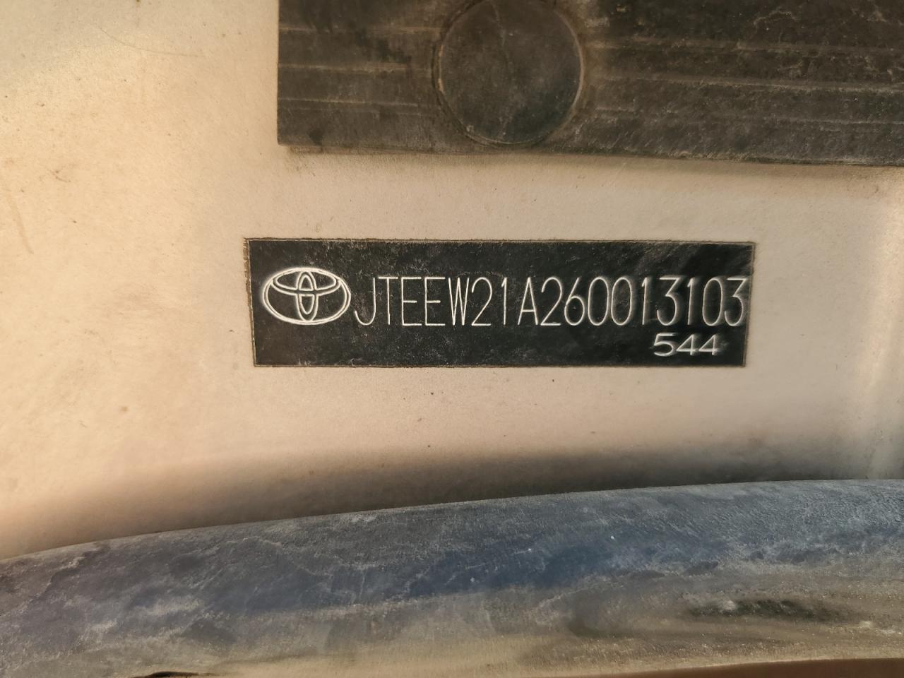 2006 Toyota Highlander Hybrid VIN: JTEEW21A260013103 Lot: 68545925