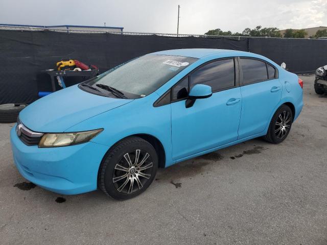 2012 HONDA CIVIC LX   for sale at Copart FL - ORLANDO SOUTH