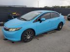 2012 HONDA CIVIC LX   for sale at Copart FL - ORLANDO SOUTH