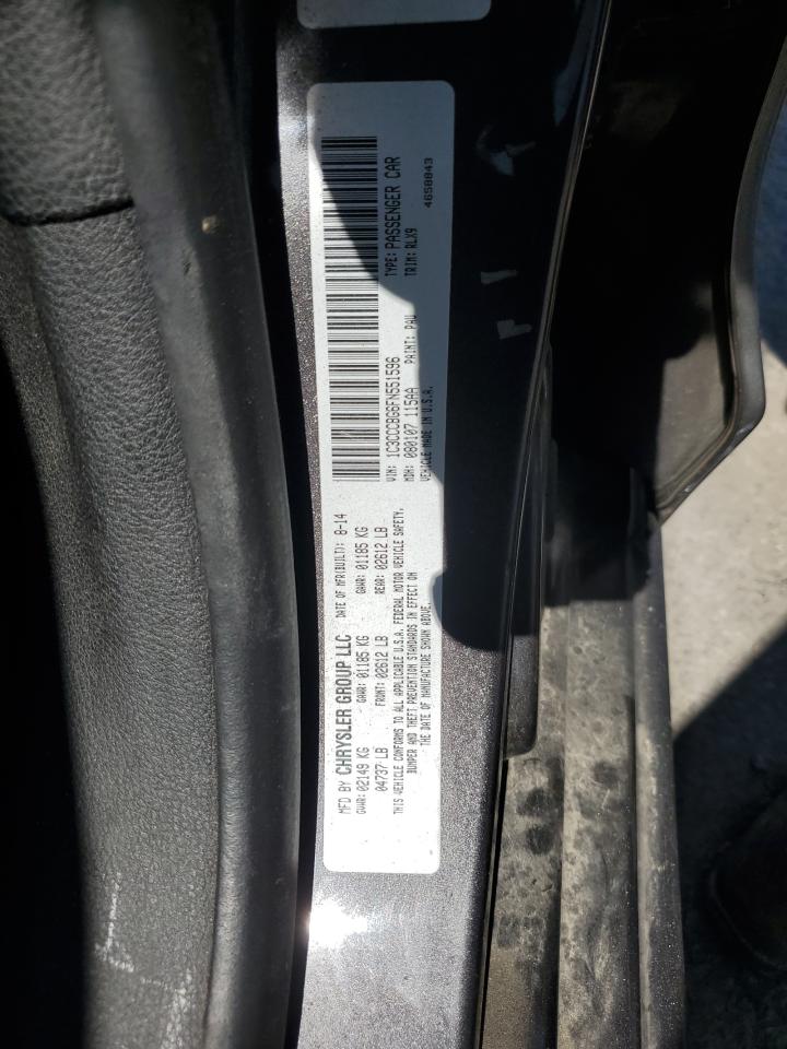 2015 Chrysler 200 S VIN: 1C3CCCBG6FN551596 Lot: 70327885