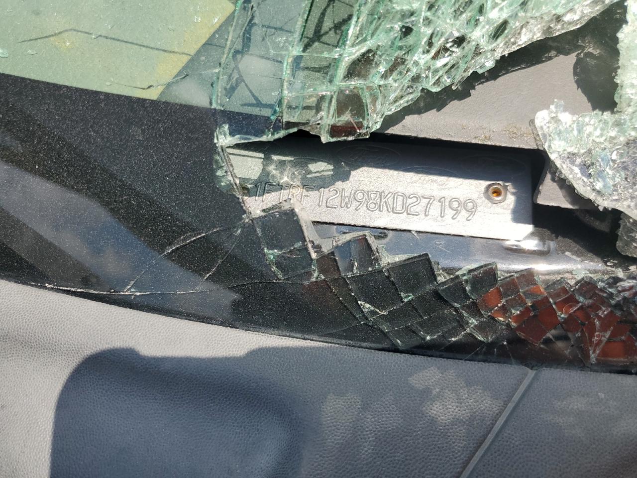 2008 Ford F150 VIN: 1FTRF12W98KD27199 Lot: 67636975