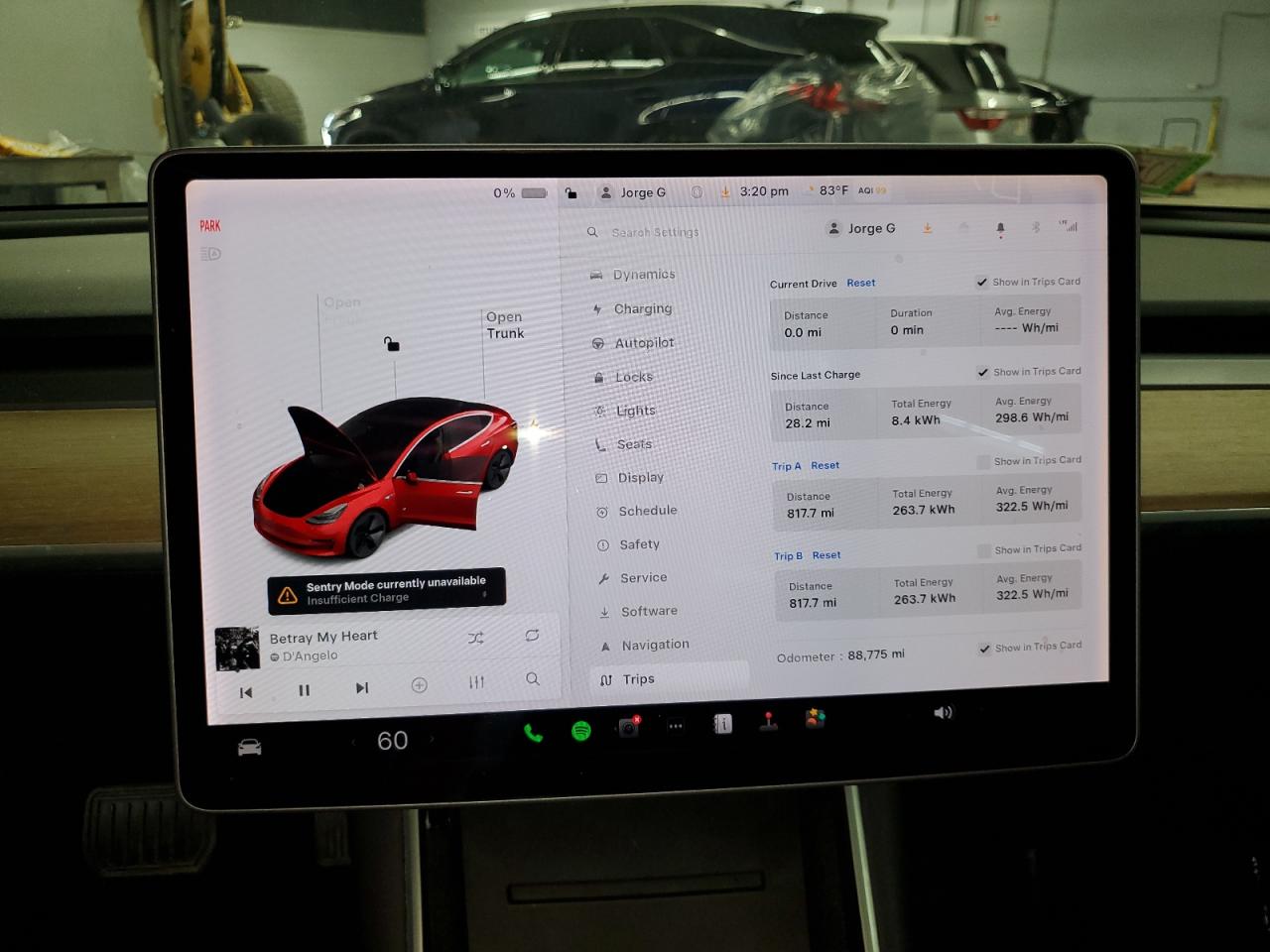 2020 Tesla Model 3 VIN: 5YJ3E1EC5LF586787 Lot: 65331035
