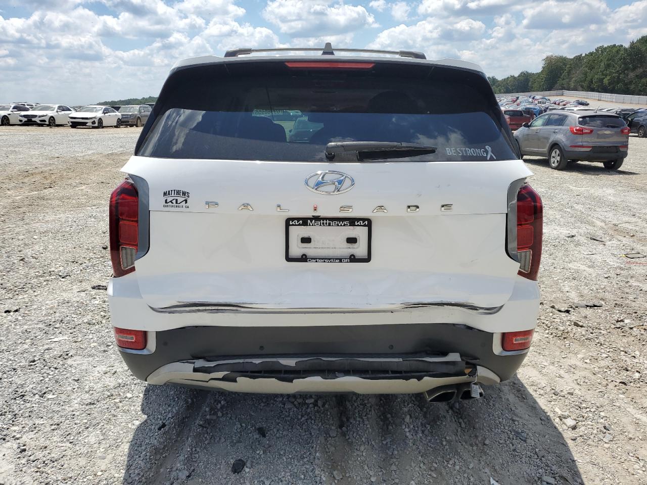2021 Hyundai Palisade Sel VIN: KM8R44HE9MU185713 Lot: 69960955