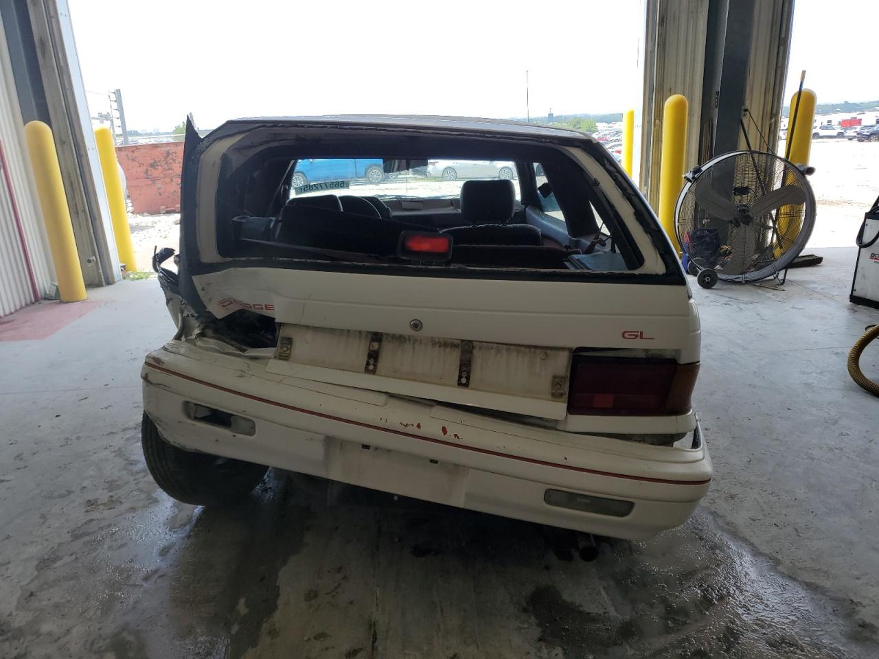 1992 Dodge Colt Gl VIN: JB3CU24A0NU057736 Lot: 66577285