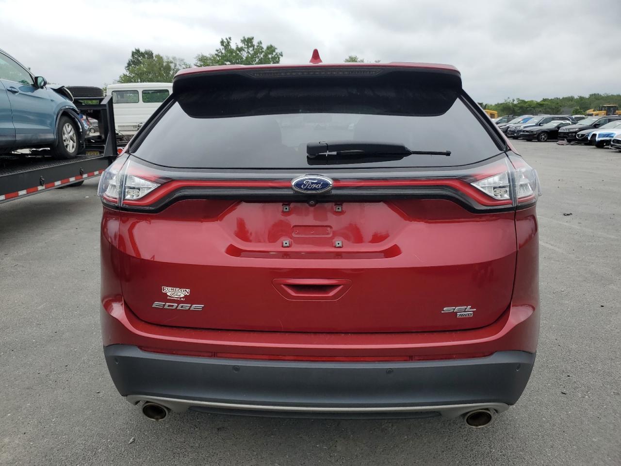 2016 Ford Edge Sel VIN: 2FMPK4J87GBB47344 Lot: 67177005