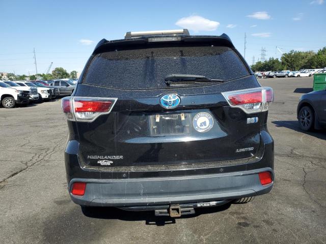  TOYOTA HIGHLANDER 2016 Czarny