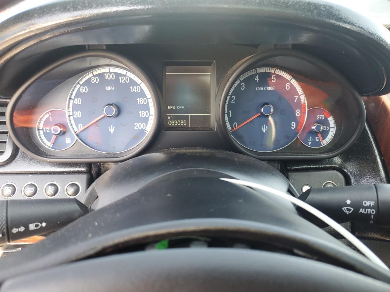 2007 Maserati Quattroporte M139 VIN: ZAMFE39A770032250 Lot: 65395905