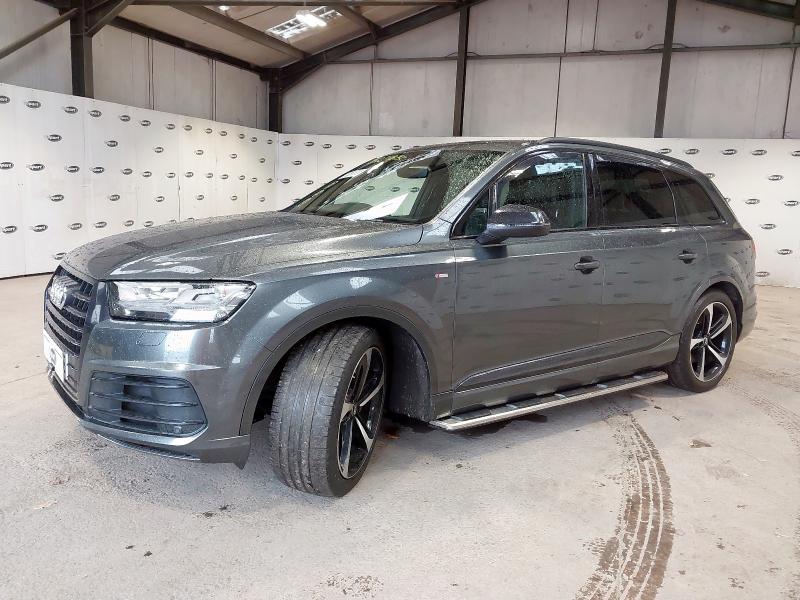 2019 AUDI Q7 BLACK EDITION for sale at Copart WOLVERHAMPTON