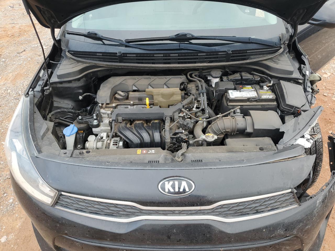 2020 Kia Rio Lx VIN: 3KPA24AD8LE297005 Lot: 70504425