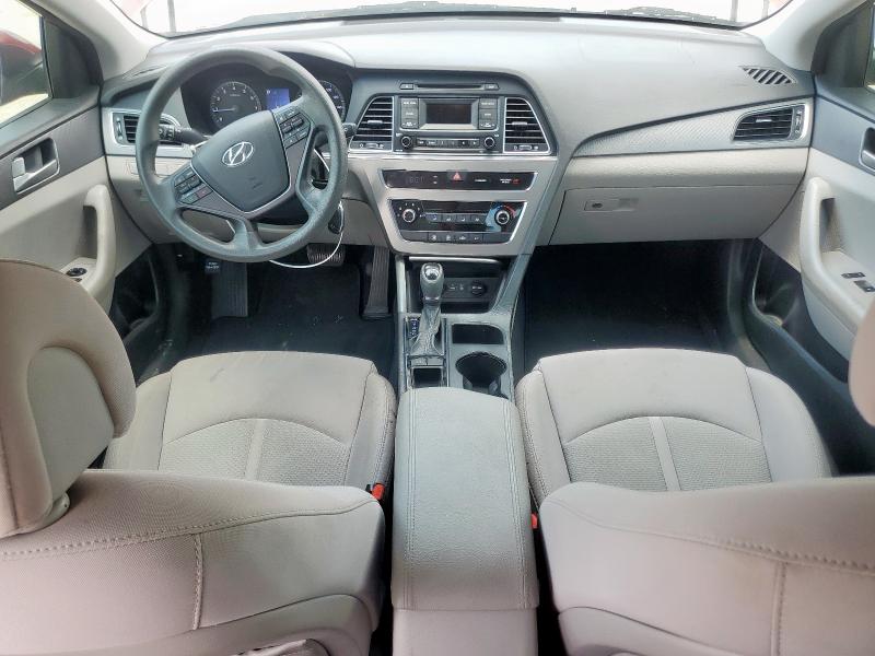  HYUNDAI SONATA 2015 Red