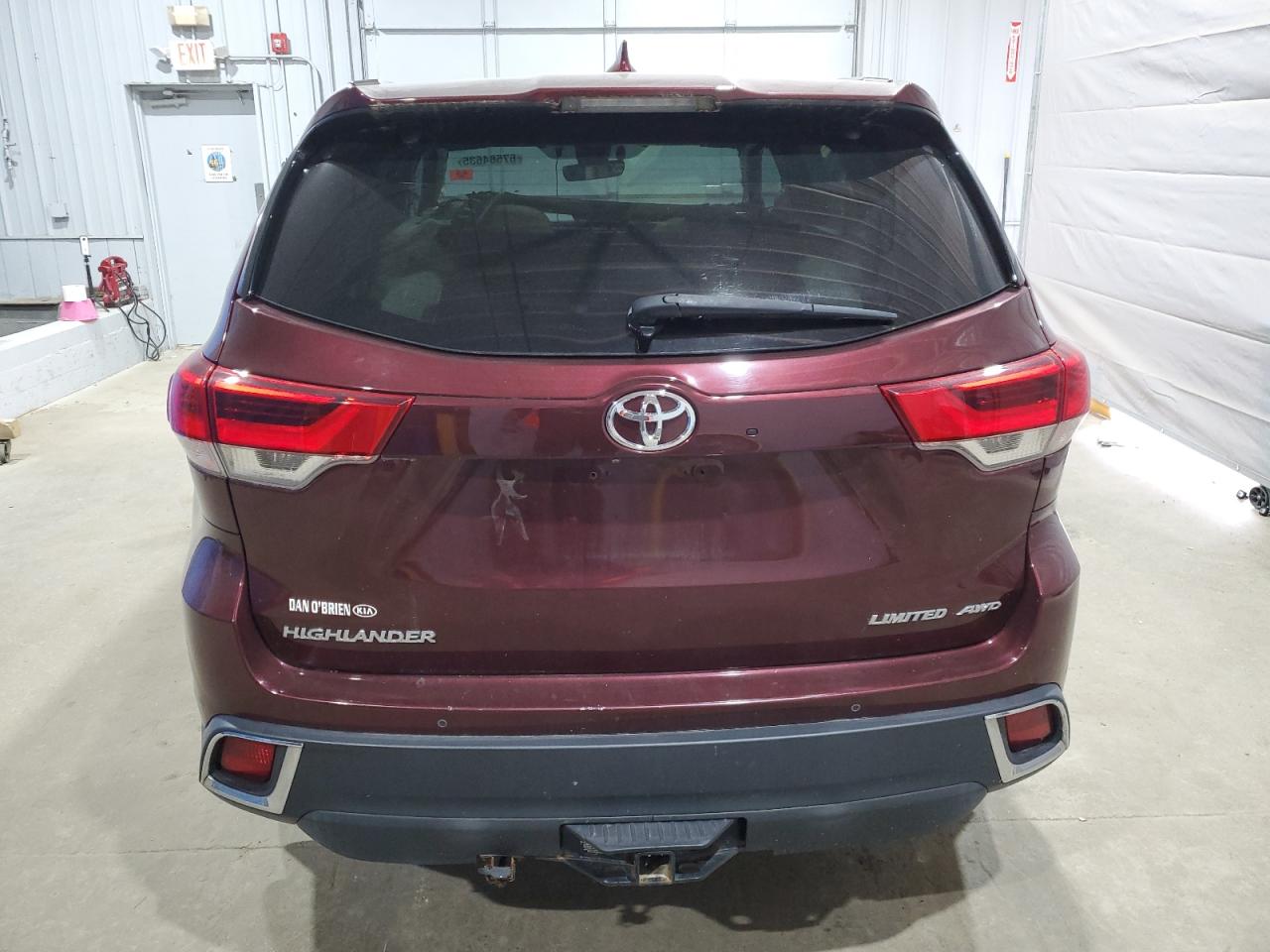 2017 Toyota Highlander Limited VIN: 5TDDZRFH3HS484134 Lot: 67564635