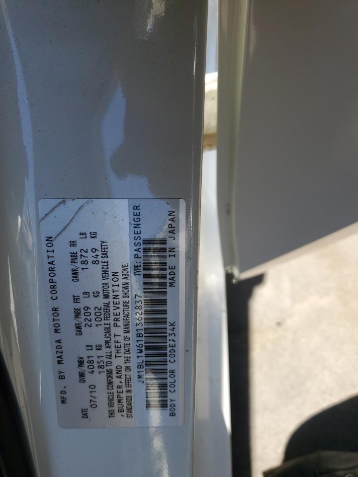 2011 Mazda 3 S VIN: JM1BL1W61B1362837 Lot: 70390845