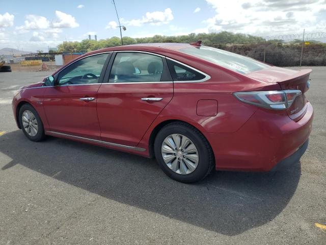  HYUNDAI SONATA 2016 Красный