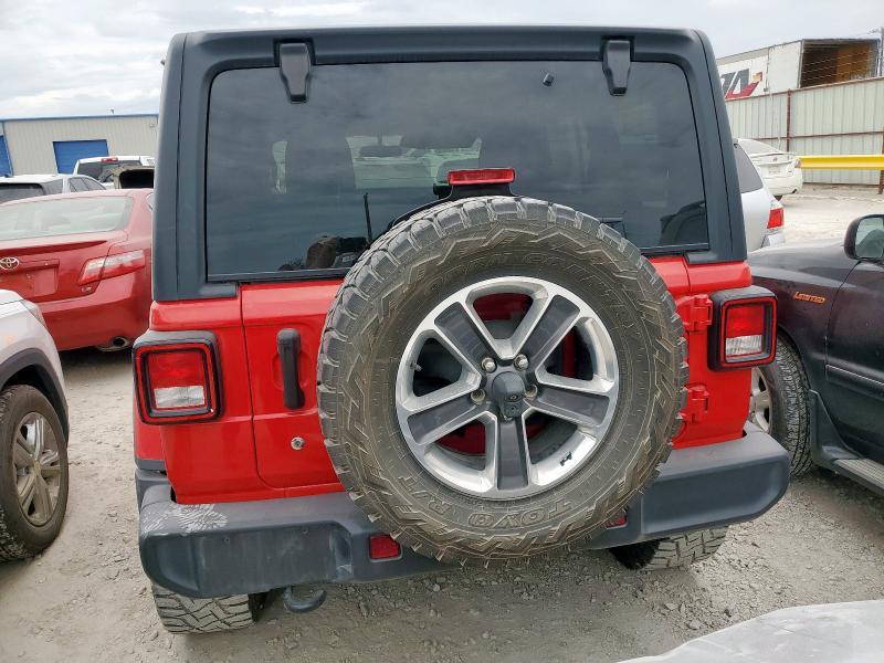  JEEP WRANGLER 2019 Czerwony