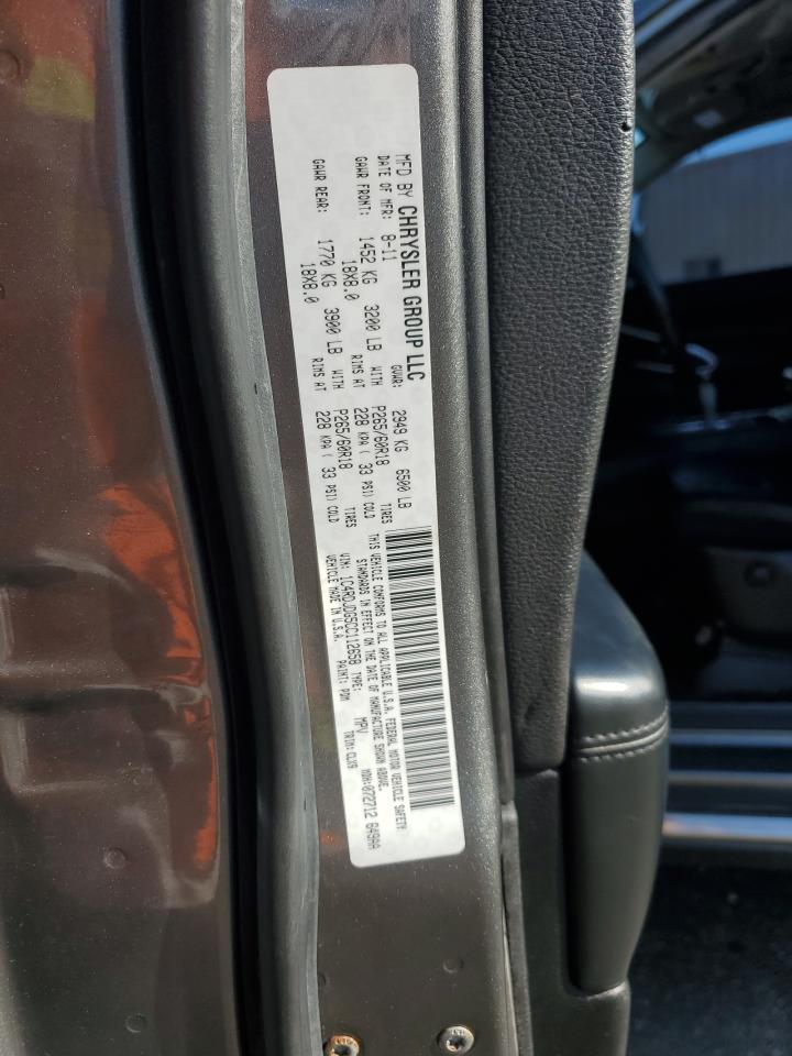 2012 Dodge Durango Crew VIN: 1C4RDJDG5CC112658 Lot: 70361875