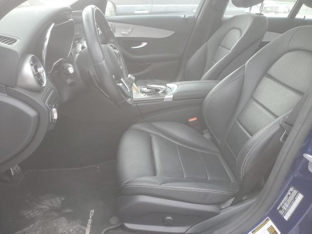  MERCEDES-BENZ C-CLASS 2021 Синий