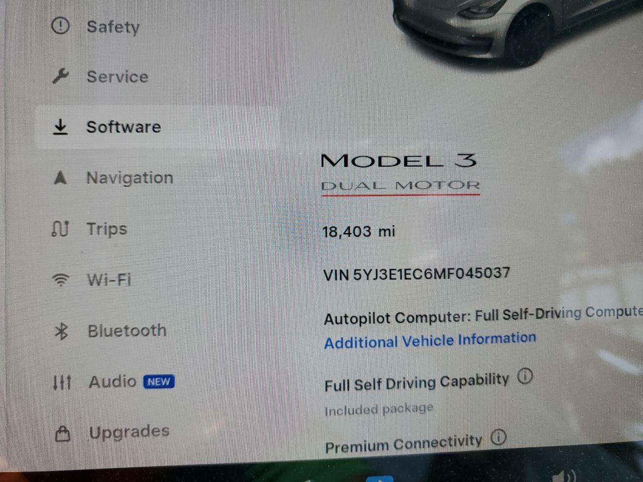 2021 Tesla Model 3 VIN: 5YJ3E1EC6MF045037 Lot: 70683045