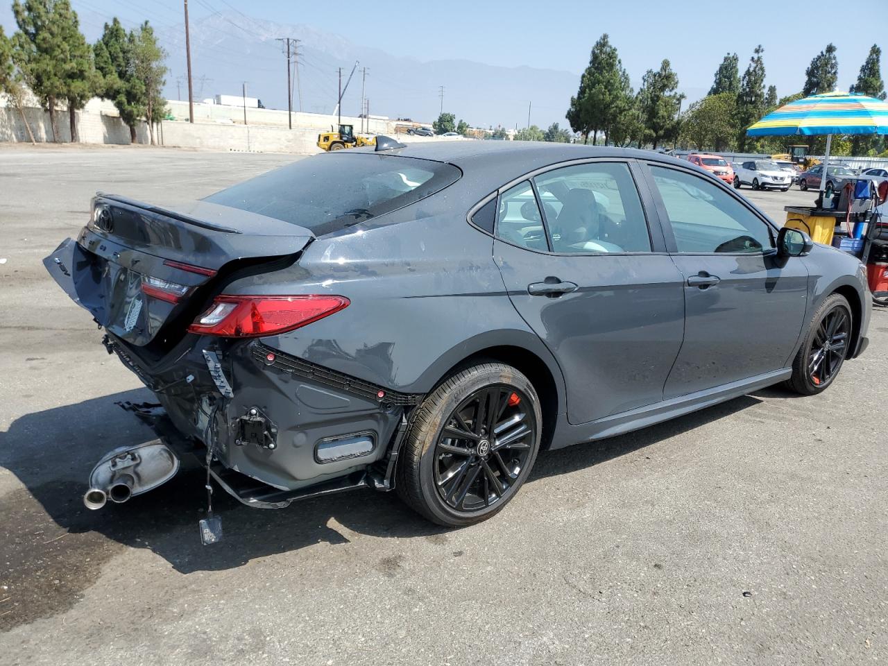 2025 Toyota Camry Xse grey null hybrid 4T1DAACK3SU090401 photo #4