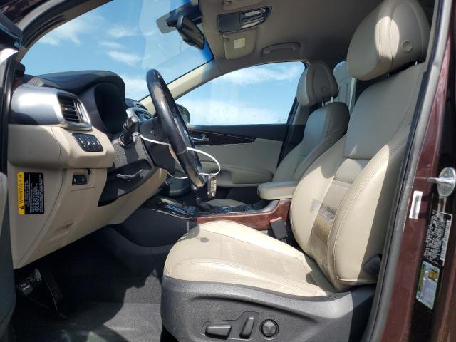 Parquets KIA SORENTO 2016 Bordowy