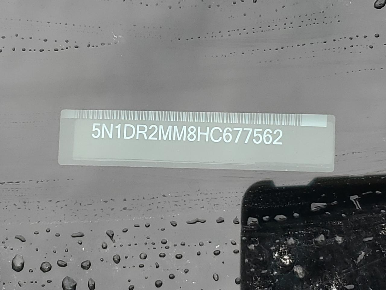 2017 Nissan Pathfinder S VIN: 5N1DR2MM8HC677562 Lot: 70688635