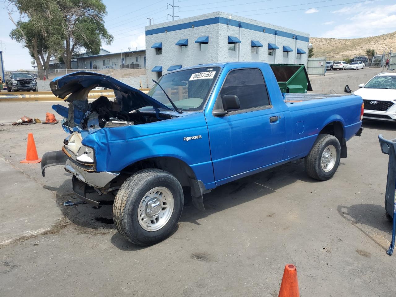 1999 Ford Ranger Super Cab VIN: 1FTYR14V4XPB24133 Lot: 69057365