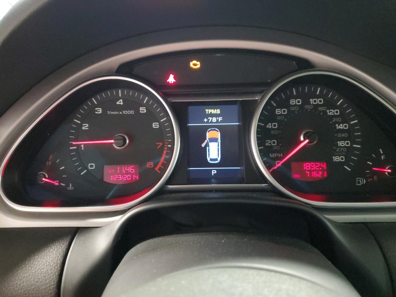 2010 Audi Q7 Prestige VIN: WA1DVBFE5AD005586 Lot: 69930485