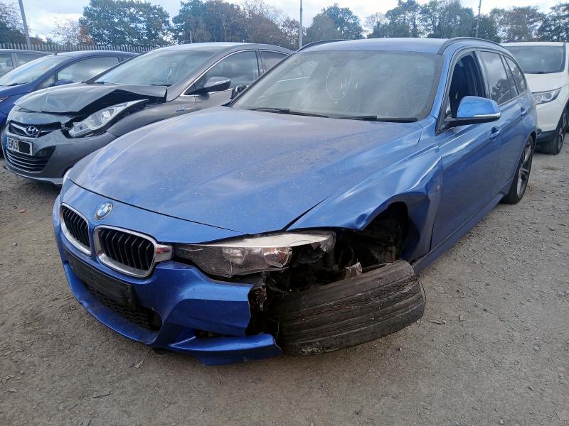 2013 BMW 3 SERIES M SPORT for sale at Copart WOLVERHAMPTON