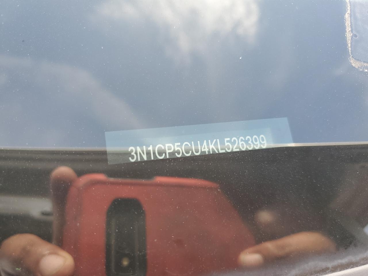 3N1CP5CU4KL526399 2019 Nissan Kicks S