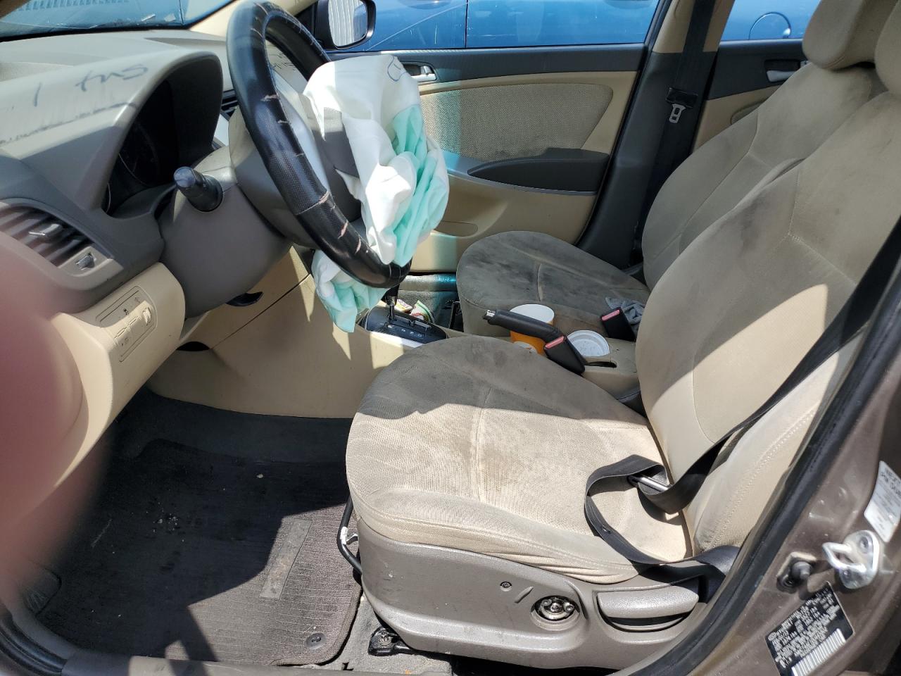 2013 Hyundai Accent Gls VIN: KMHCT4AE1DU445802 Lot: 70409055