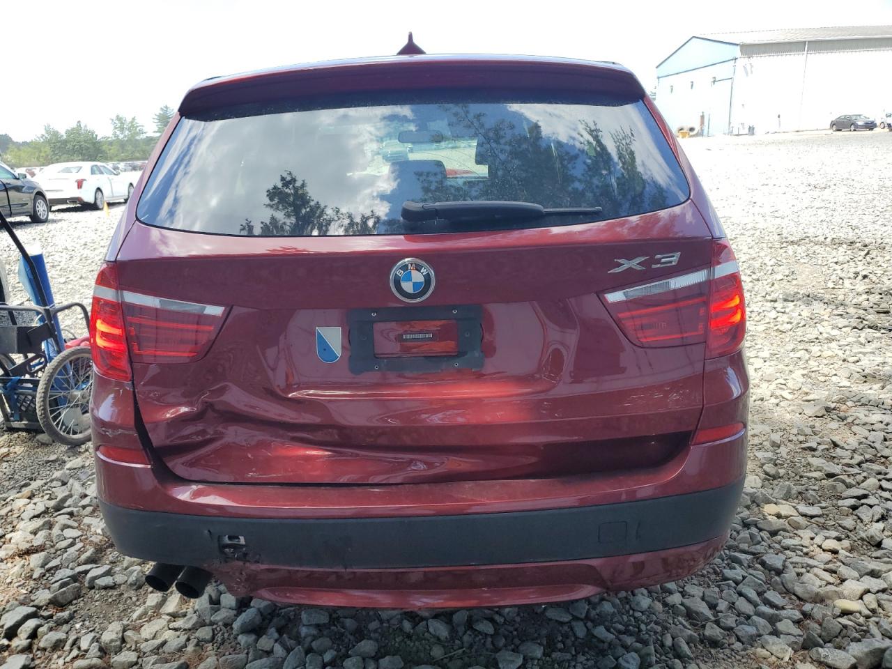 2011 BMW X3 xDrive28I VIN: 5UXWX5C55BL709873 Lot: 68093195