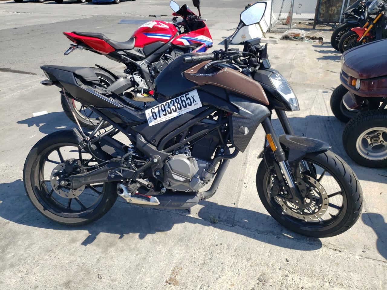 2023 Cf Moto 300Nk black null gas LCEPDPL19P6001316 photo #1