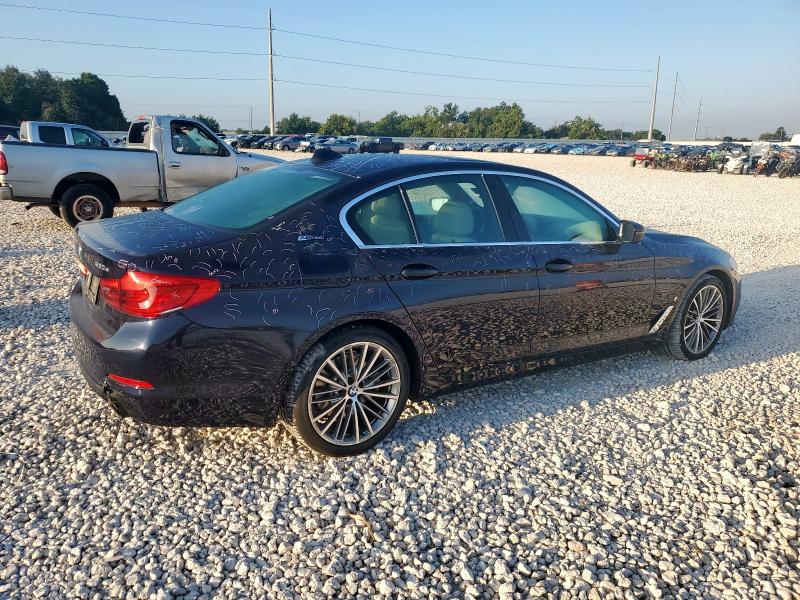  BMW 5 SERIES 2019 Синий