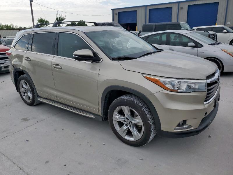  TOYOTA HIGHLANDER 2016 tan