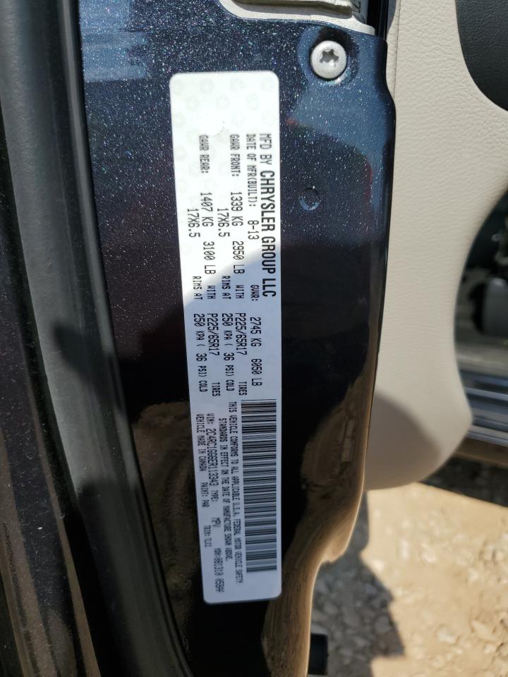 2014 Chrysler Town & Country Limited VIN: 2C4RC1GG6ER113343 Lot: 68968405