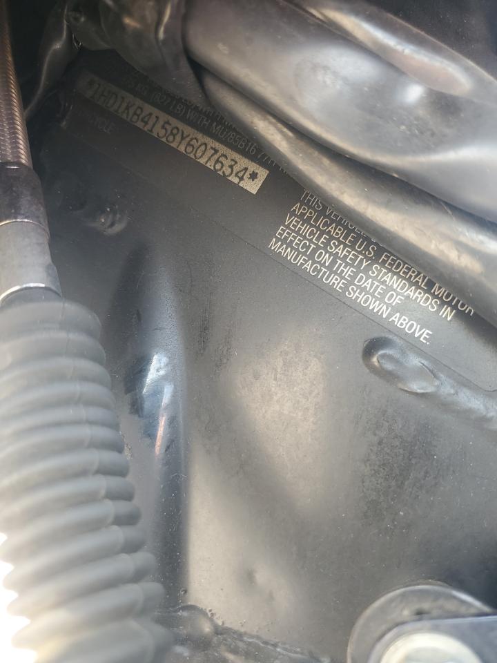 2008 Harley-Davidson Flhx VIN: 1HD1KB4158Y607634 Lot: 68195655