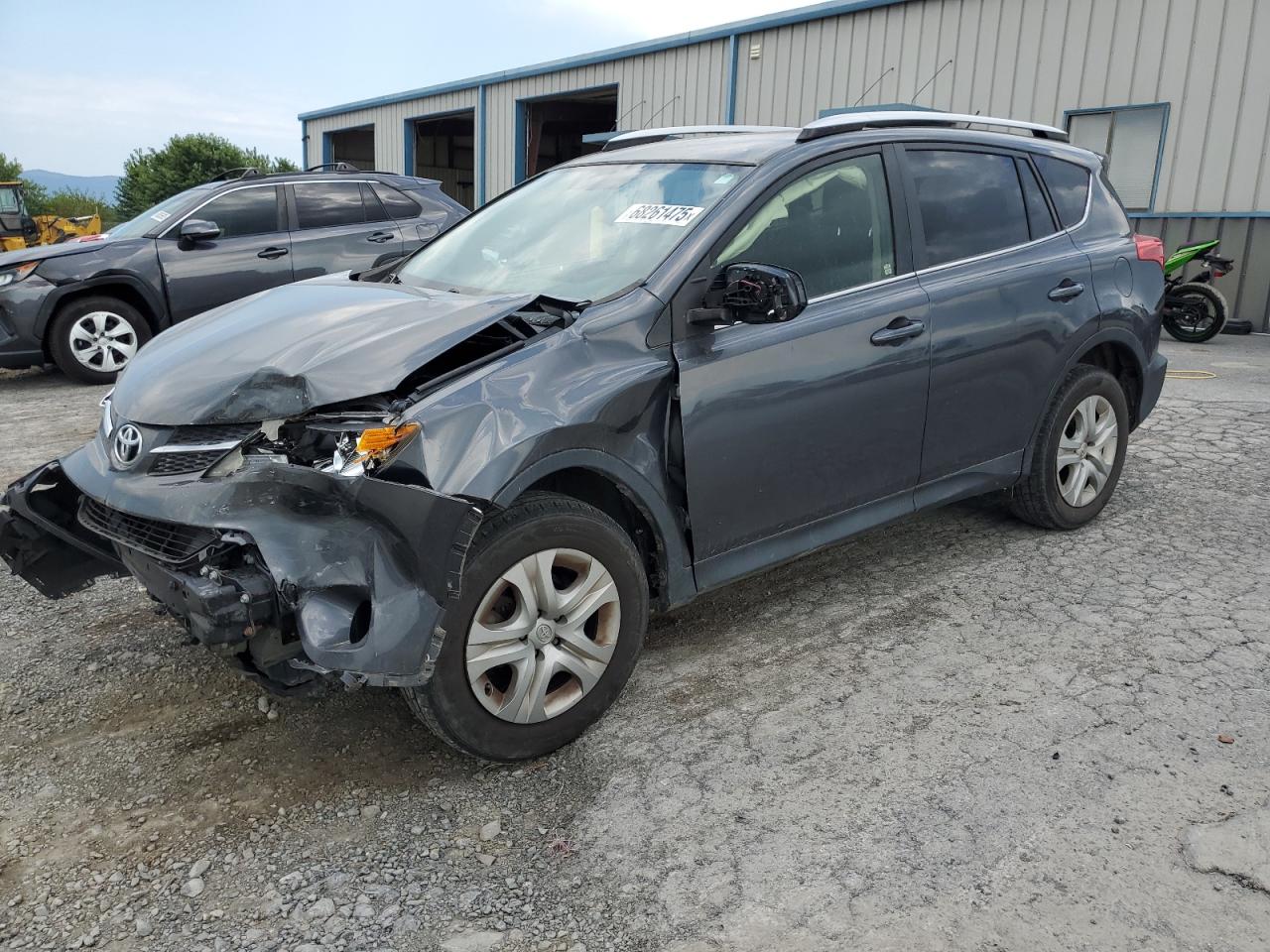 2015 Toyota Rav4 Le grey null gas JTMBFREV7FD147532 photo #1