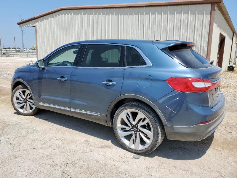 LINCOLN MKX 2018 Синий