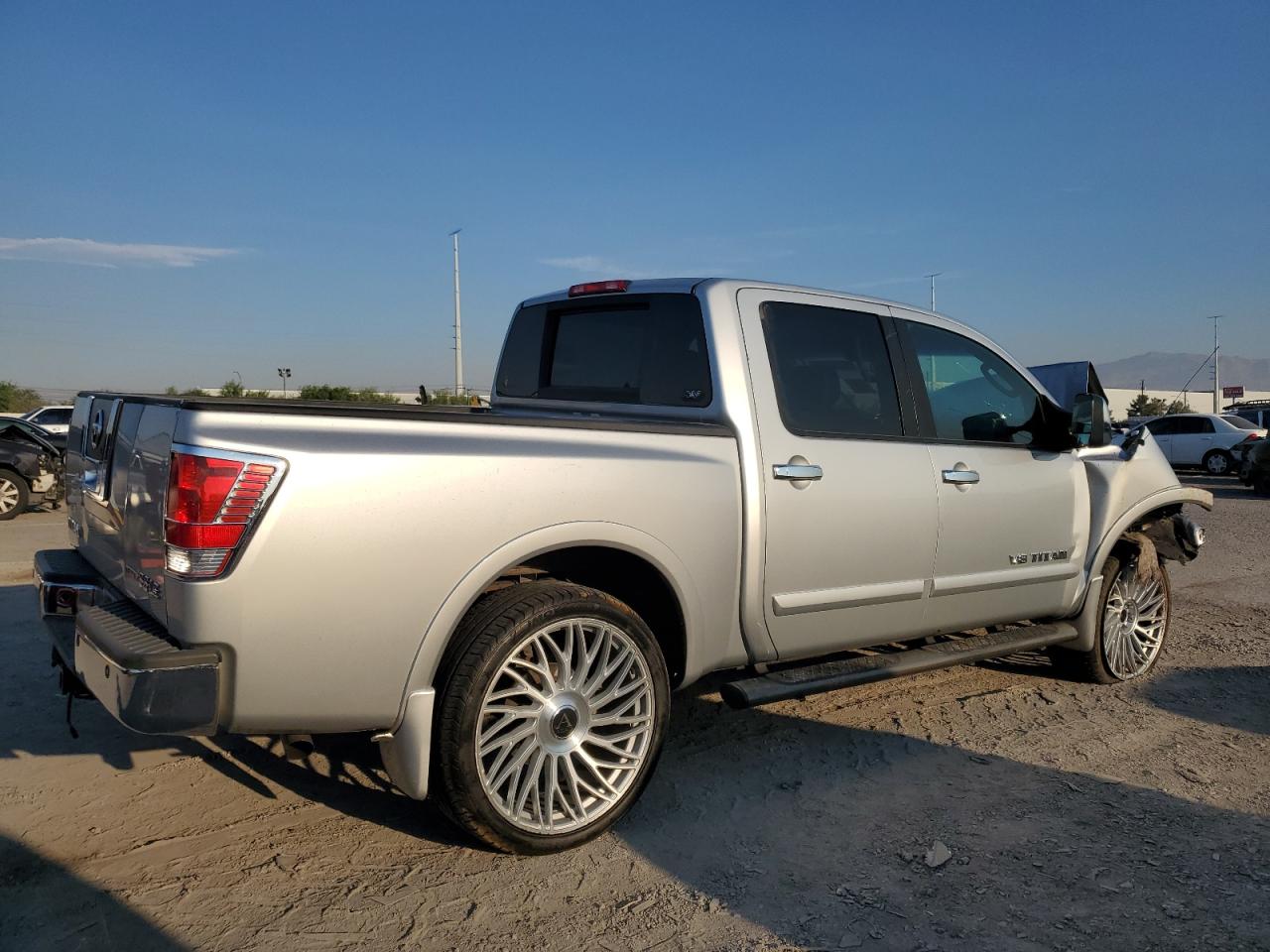 2008 Nissan Titan Xe silver other flexible 1N6BA07CX8N344064 photo #4