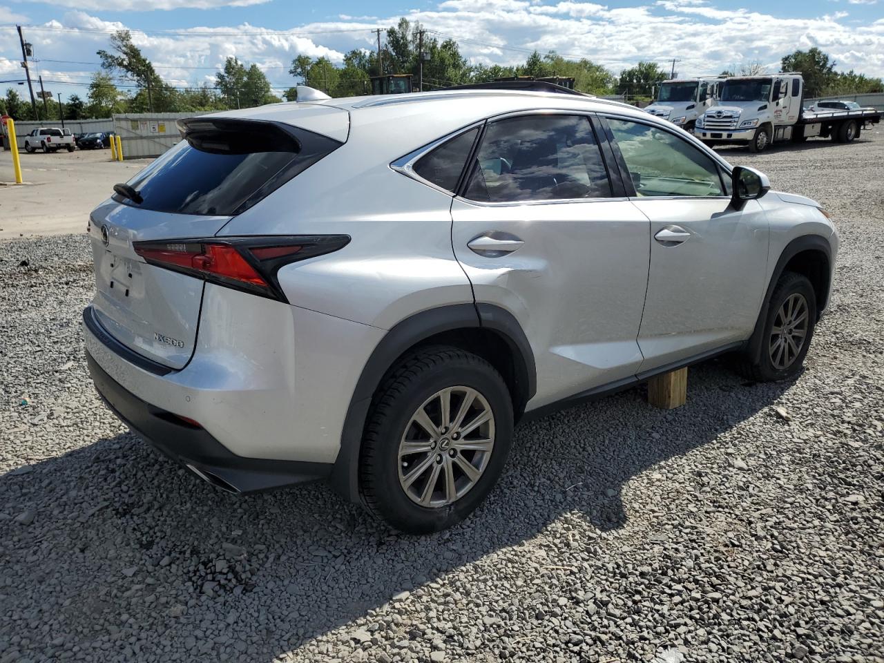 2019 Lexus Nx 300 Base silver null gas JTJBARBZ3K2194288 photo #4