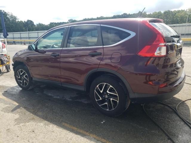  HONDA CRV 2016 Бургунди