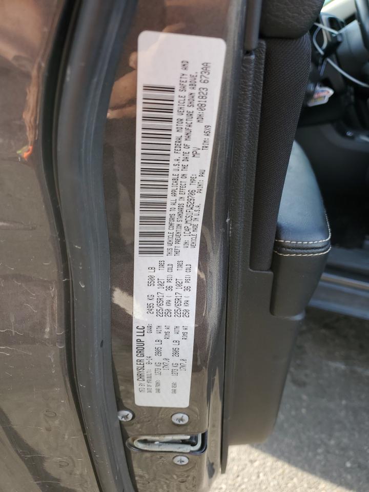 2015 Jeep Cherokee Latitude VIN: 1C4PJMCS1FW529706 Lot: 66696665