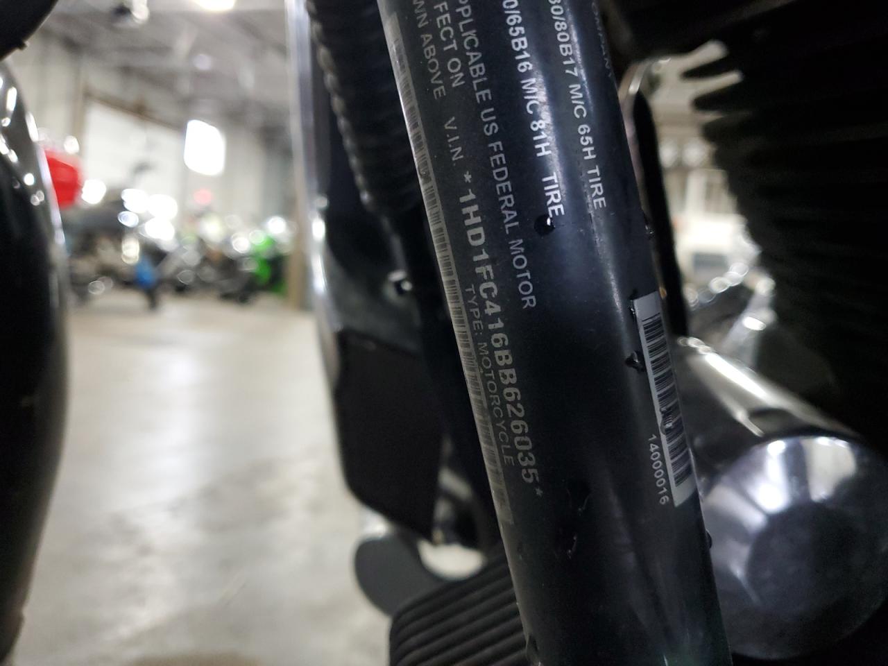 2011 Harley-Davidson Flhtcu VIN: 1HD1FC416BB626035 Lot: 69078895