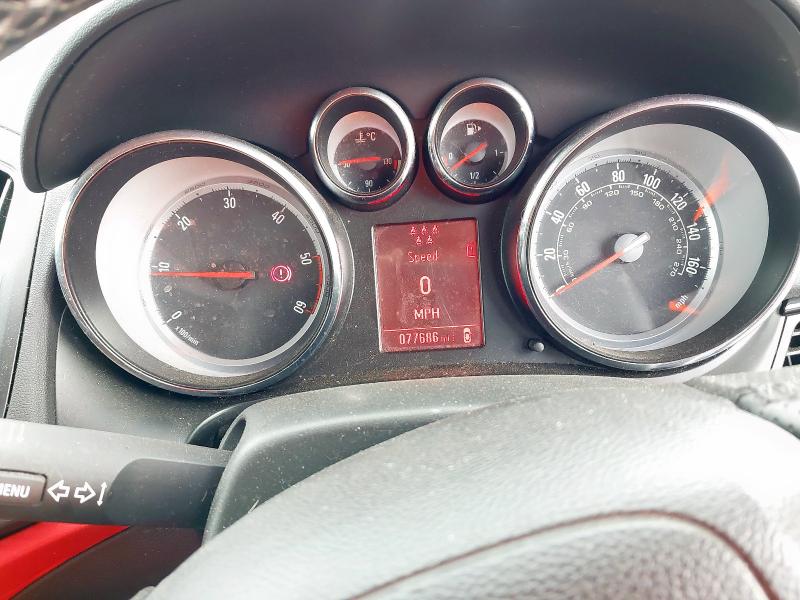2014 VAUXHALL ZAFIRA TOU