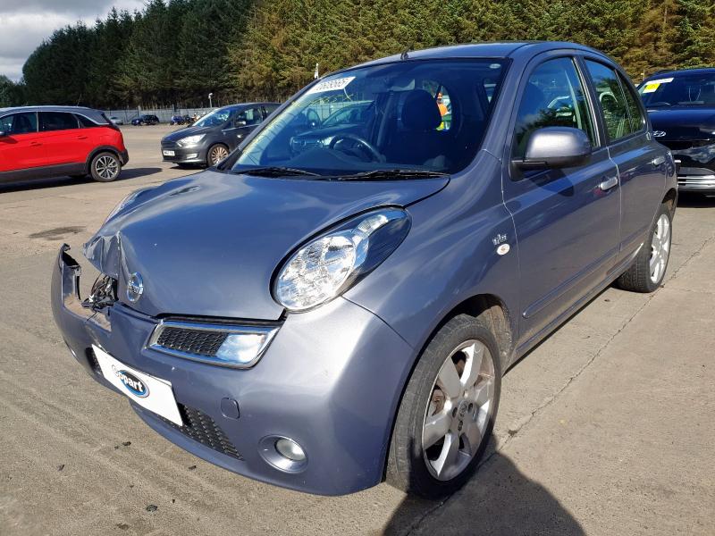 2010 NISSAN MICRA N-TEC AUTO  for sale at Copart WHITBURN